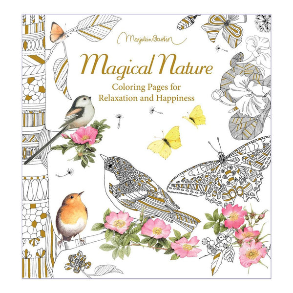 Magical Nature Colouring Book by Marjolein Bastin