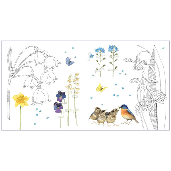 Magical Nature Colouring Book by Marjolein Bastin