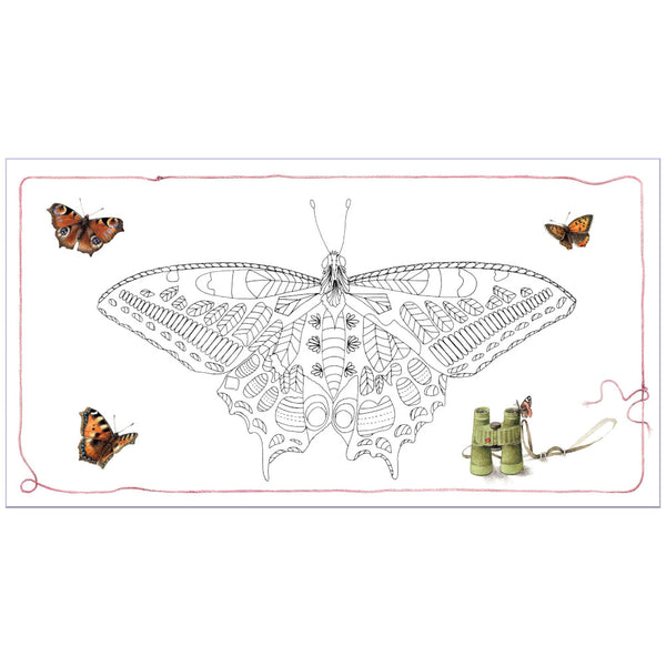 Magical Nature Colouring Book by Marjolein Bastin