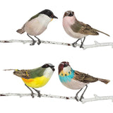 Abbott Feathered Bird Figurine Decoration - Assorted