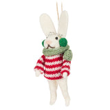 Abbott Ornament - Rabbit in Sweater