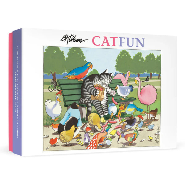 Pomegranate Notecard Set 20pk B. Kliban CatFun Assortment