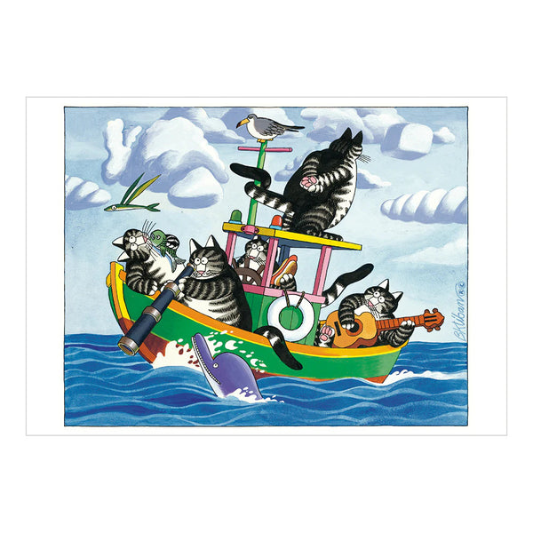 Pomegranate Notecard Set 20pk B. Kliban CatFun Assortment
