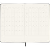 Moleskine 2026/2027 Agenda - Daily, Large Hard Cover, Black