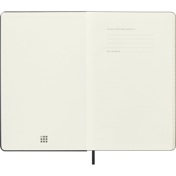 Moleskine 2026/2027 Agenda - Daily, Large Hard Cover, Black