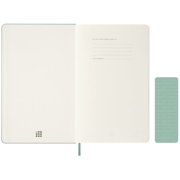 Moleskine 2026/2027 Agenda - Weekly, Large Hard Cover, Sage Green