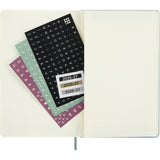 Moleskine 2026/2027 Agenda - Weekly, Large Hard Cover, Sage Green