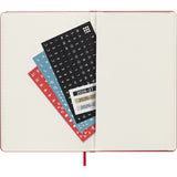 Moleskine 2026/2027 Agenda - Weekly, Large Hard Cover, Red