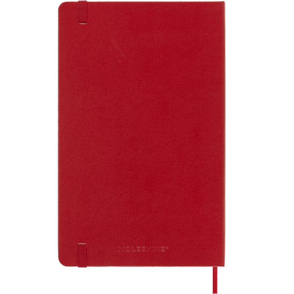 Moleskine 2026/2027 Agenda - Weekly, Large Hard Cover, Red