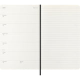 Moleskine 2026/2027 Agenda - Weekly, Large Soft Cover, Black