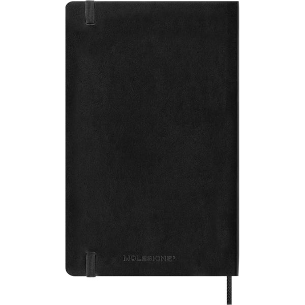 Moleskine 2026/2027 Agenda - Weekly, Large Soft Cover, Black