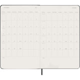 Moleskine 2027 Agenda - Daily, Large Hard Cover, Black