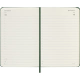 Moleskine 2027 Agenda - Daily, Pocket Hard Cover, Green
