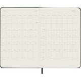 Moleskine 2027 Agenda - Daily, Pocket Hard Cover, Green
