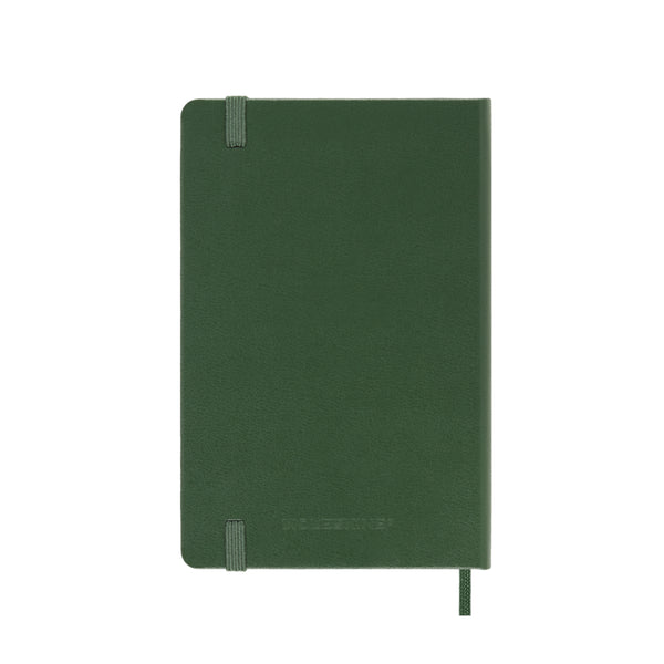 Moleskine 2027 Agenda - Daily, Pocket Hard Cover, Green