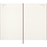Moleskine 2027 Agenda - Daily, Large Hard Cover, Majestic Pink