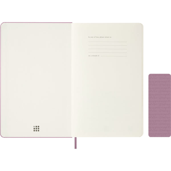 Moleskine 2027 Agenda - Daily, Large Hard Cover, Majestic Pink