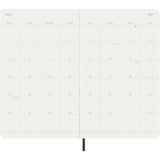 Moleskine 2027 Agenda - Monthly, Large Soft Cover, Black