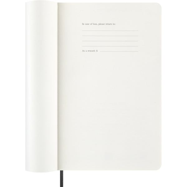 Moleskine 2027 Agenda - Monthly, Large Soft Cover, Black