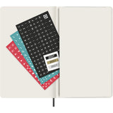Moleskine 2027 Agenda - Monthly, Large Soft Cover, Black