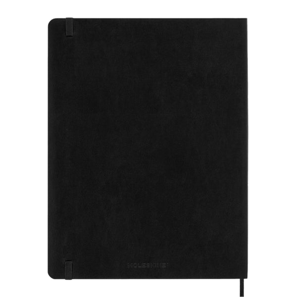 Moleskine 2027 Agenda - Monthly, XL Soft Cover, Black