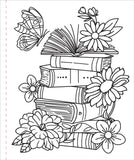 Peter Pauper Press Large Print Colouring Book - Home Sweet Home