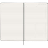 Moleskine 2027 PRO Agenda - Weekly Vertical, Large Hard Cover, Black