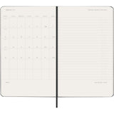 Moleskine 2027 PRO Agenda - Weekly Vertical, Large Hard Cover, Black