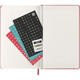 Moleskine 2027 Agenda - Weekly, Large Hard Cover, Red