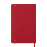 Moleskine 2027 Agenda - Weekly, Large Hard Cover, Red
