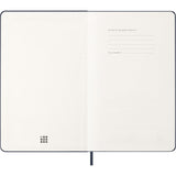 Moleskine 2027 Agenda - Weekly, Large Hard Cover, Sapphire