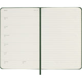 Moleskine 2027 Agenda - Weekly, Pocket Hard Cover, Green