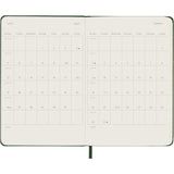 Moleskine 2027 Agenda - Weekly, Pocket Hard Cover, Green