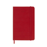 Moleskine 2027 Agenda - Weekly, Pocket Hard Cover, Red