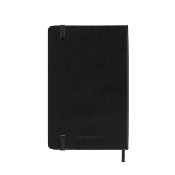 Moleskine 2027 Agenda - Weekly Horizontal, Pocket Hard Cover, Black