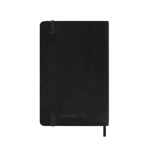 Moleskine 2027 Agenda - Weekly, Pocket Soft Cover, Black