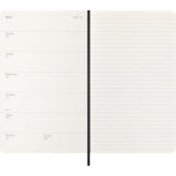 Moleskine 2027 Agenda - Weekly, Large Soft Cover, Black