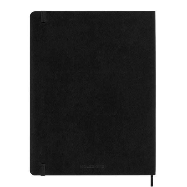 Moleskine 2027 Agenda - Weekly, XL Soft Cover, Black