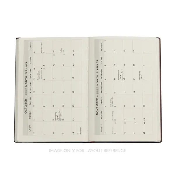 Paperblanks 2026-2027 Mid-Year Agenda - Weekly, Mini, Emerald Flower