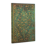 Paperblanks 2026-2027 Mid-Year Agenda - Weekly, Maxi, Emerald Flower