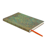 Paperblanks 2026-2027 Mid-Year Agenda - Weekly, Maxi, Emerald Flower