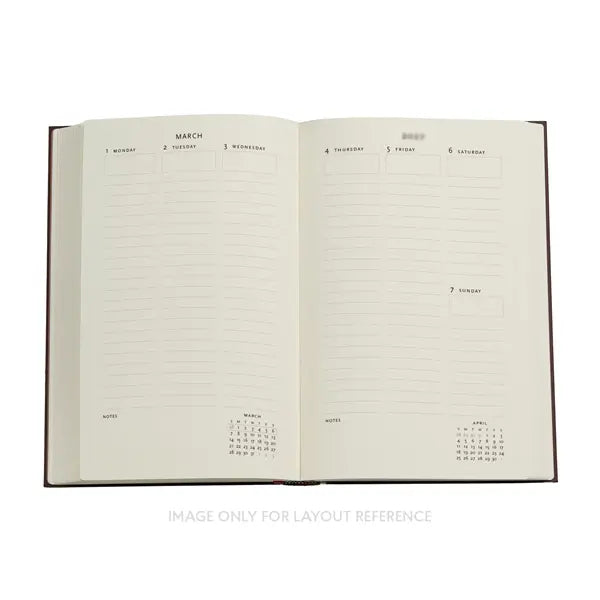 Paperblanks 2026-2027 Mid-Year Agenda - Weekly, Maxi, Emerald Flower