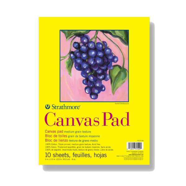 Strathmore 300 Series Canvas Pad 9x12"