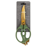 Abbott Multi Purpose Kitchen Scissors - Green & Gold