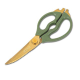 Abbott Multi Purpose Kitchen Scissors - Green & Gold