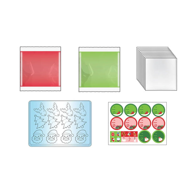 Thames & Kosmos Gummy Candy Kit - Trees, Santas & Reindeer