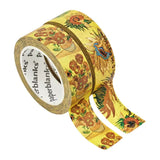 Paperblanks Washi Tape 2pk - Van Gogh, Sunflowers