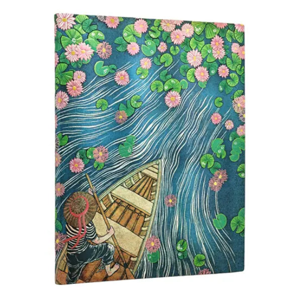 Paperblanks Flexis Lined Journal, Ultra - Lotus River