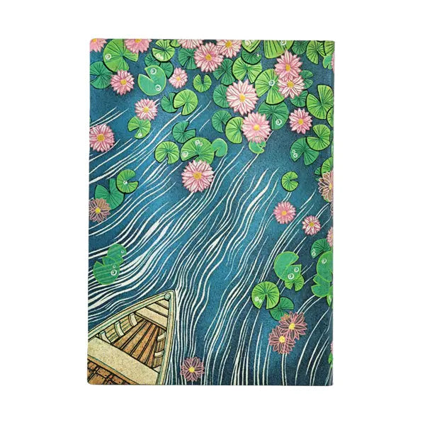 Paperblanks Flexis Unlined Journal, Midi - Lotus River