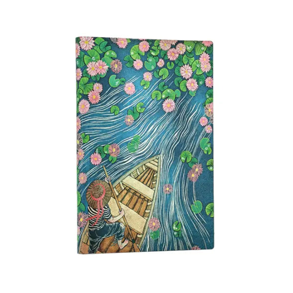 Paperblanks Flexis Lined Journal, Mini - Lotus River